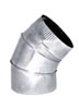 Codo 45&ordm; Inox.